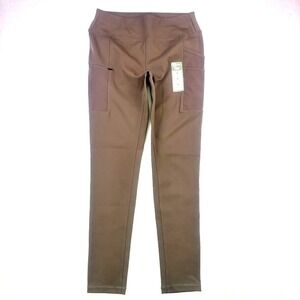Carhartt Fitted Utility Leggings Brown Women's Small Regular‎ NWT